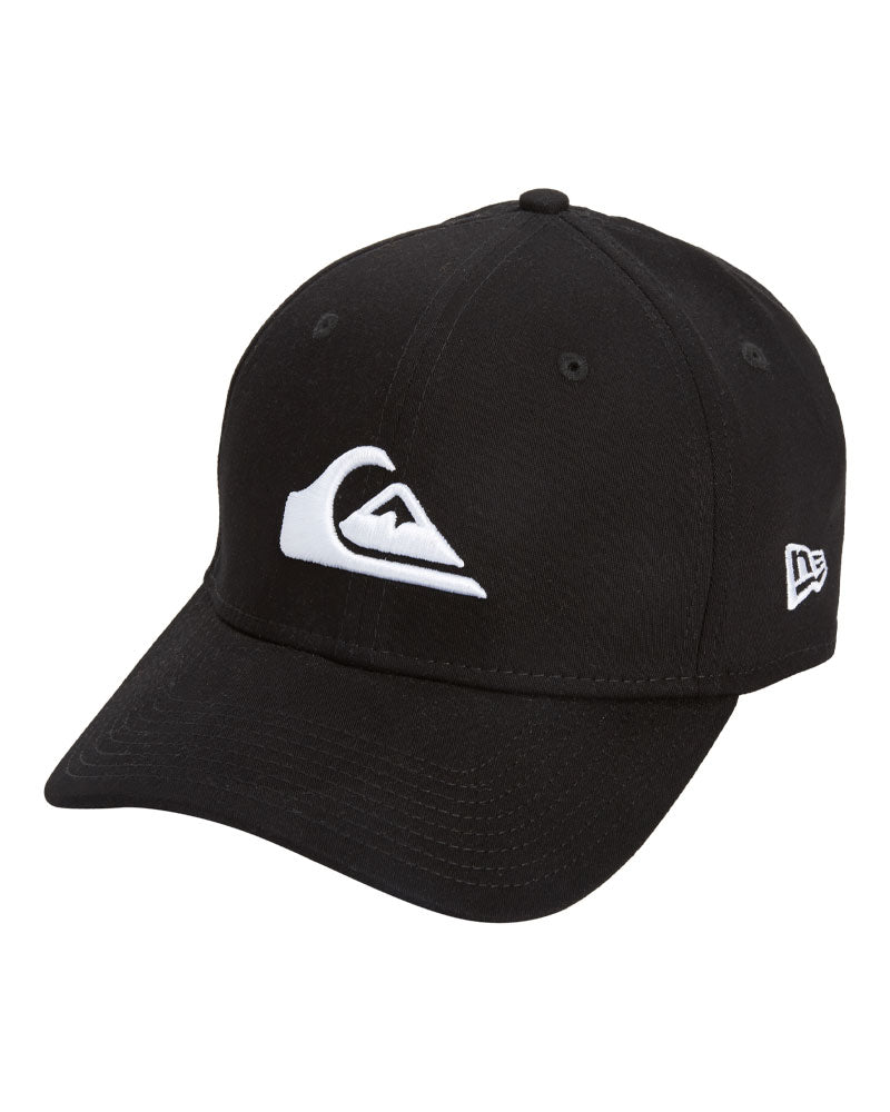 Quiksilver Mountain & Wave Stretch Hat-Black/White-S/M-Skiforce Australia