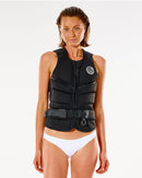 2023 Ripcurl E-Bomb Womens Vest-Black-8-Skiforce Australia