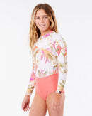 Ripcurl Girls LS BZ UV Surfsuit-Pink-8-Skiforce Australia