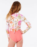 Ripcurl Girls LS BZ UV Surfsuit-Pink-8-Skiforce Australia
