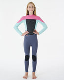 Ripcurl Omega Jnr 3/2mm E-Stitch BZ Steamer-Pink-8-Skiforce Australia