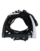 Ronix Silicone Surf Rope and Handle-Black/White-Skiforce Australia