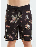 Mad Hueys Dirty Vacay II Boardshort-Vintage Black-28-Skiforce Australia